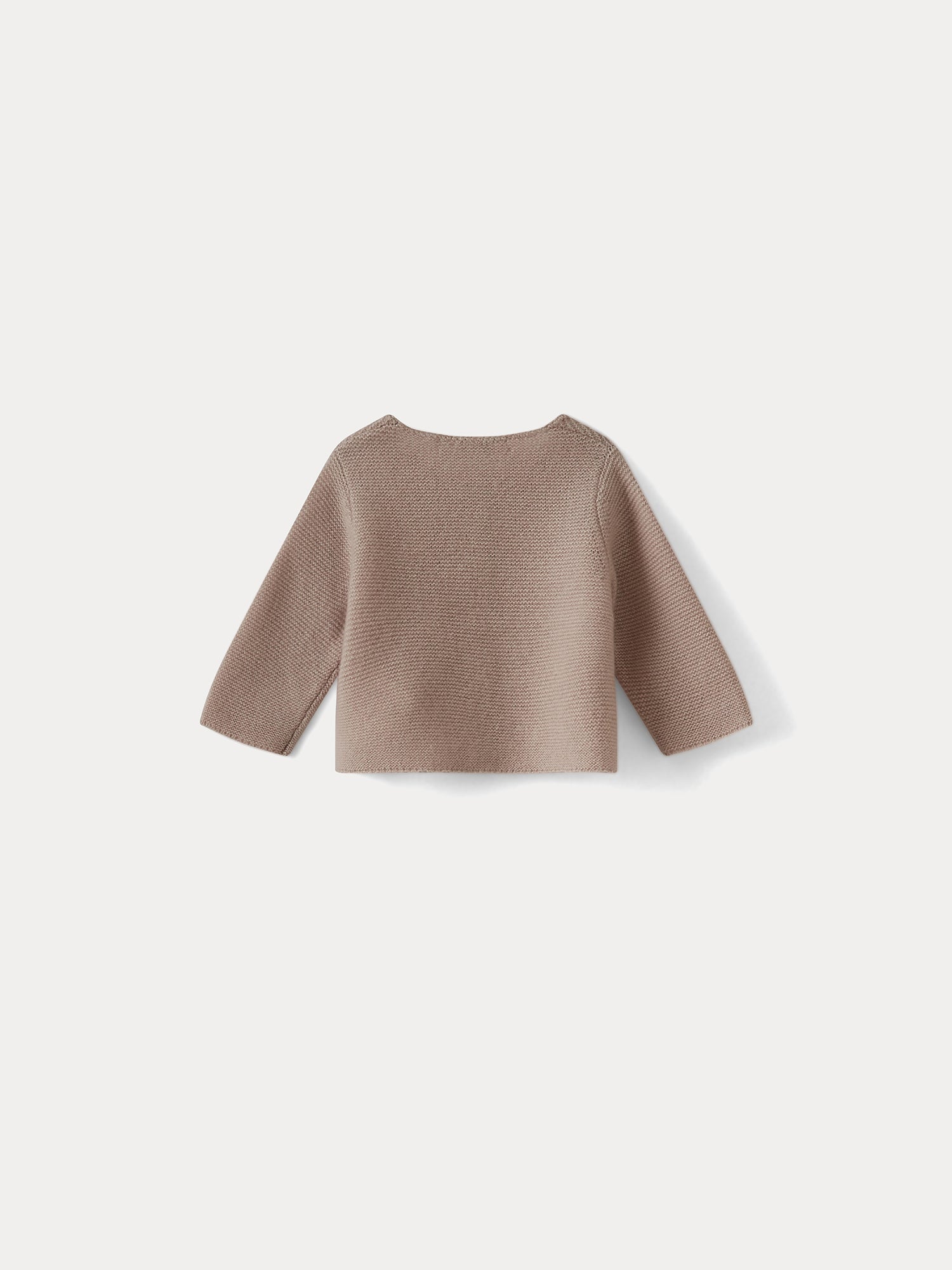 Unisex | Baby Cashmere Cardigan | Puce