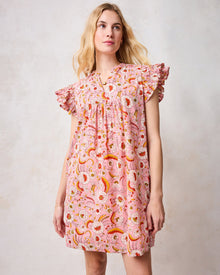 India Bloom - Royal Dress - Soft Rose - Printfresh