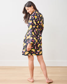Guac On - Getting Ready Robe - Lava Rock - Printfresh