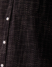 Men | Freshwater Short Sleeve Button Up Shirt | Ocean Black