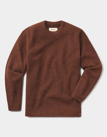 Men | Homebound Crewneck Sweater | Spiced Brandy