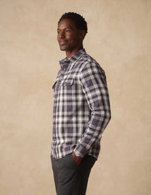 Men | Mountain Overshirt | Grey Plaid