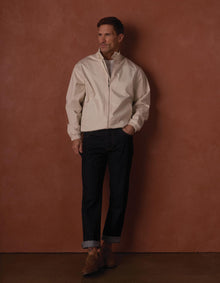 Men | The Harrington Jacket | Light Khaki
