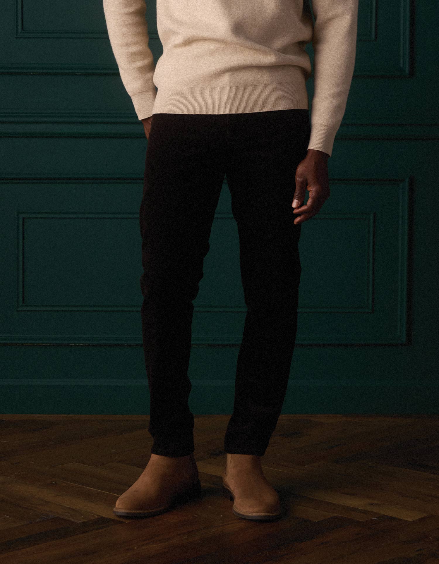 Men | Comfort Cord Pant | Dark Brown