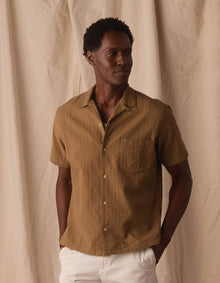 Men | Freshwater Resort Shirt | Dark Khaki