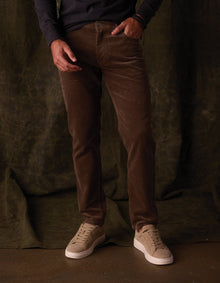 Men | Comfort Cord Pant | Taupe