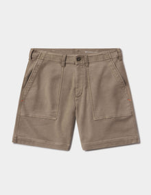 Men | Comfort Terry Utility Short | Taupe