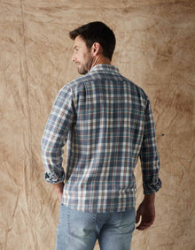 Men | Mountain Overshirt | Mineral Blue
