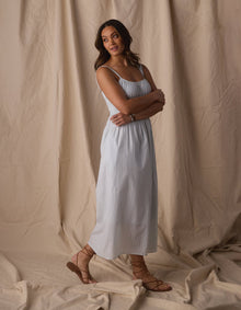 Women | Brielle Maxi Dress | Sea Glass Stripe