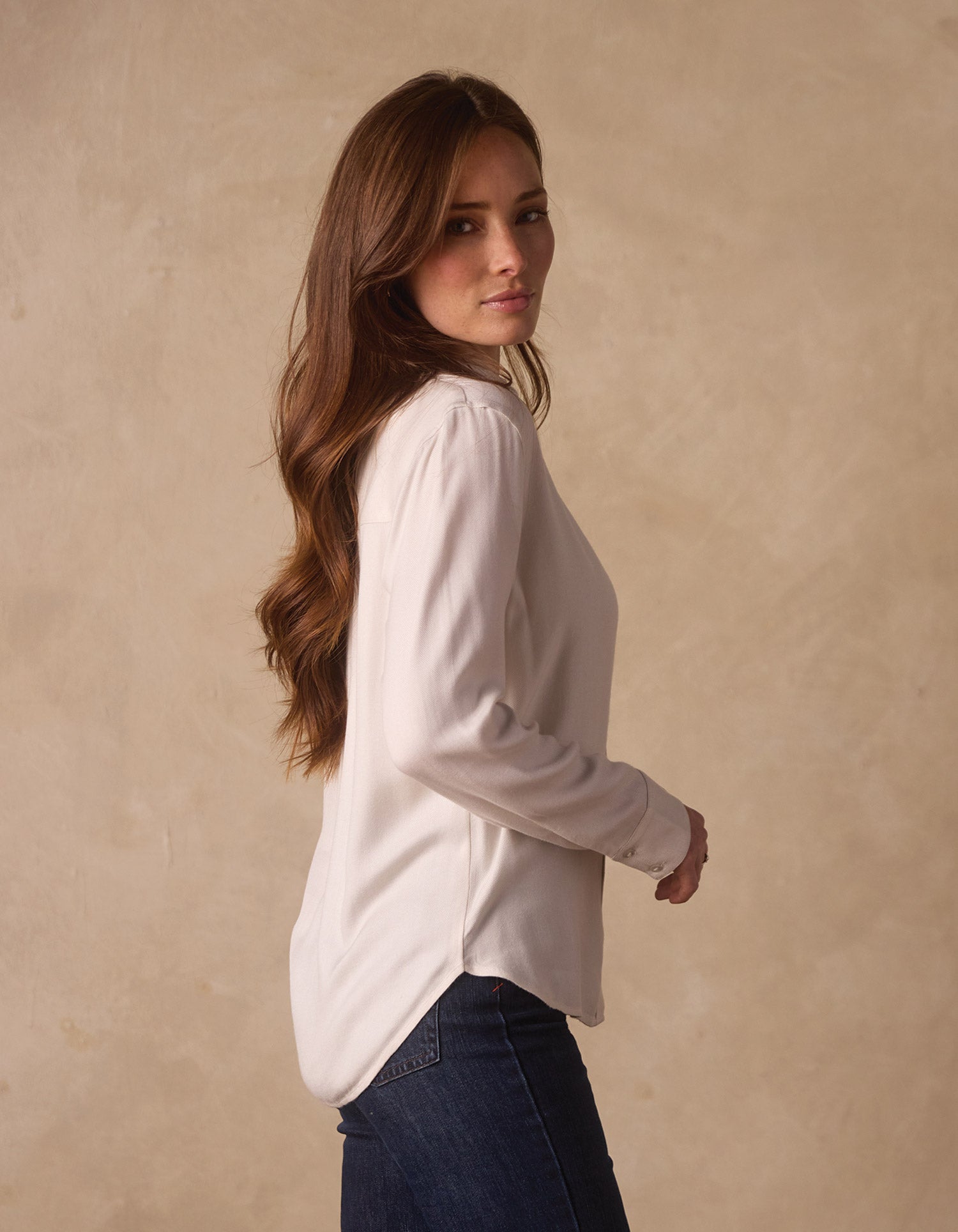 Women | Harper Everyday Shirt | Birch