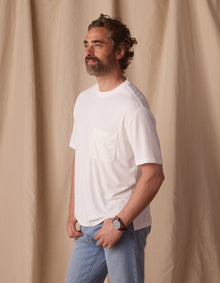 Men | Laidback Tee | White