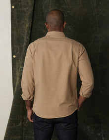 Men | Fairbanks Chamois Button Up | Toasted Chestnut