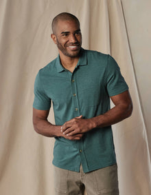 Men | Active Puremeso Weekend Button Down | Sage
