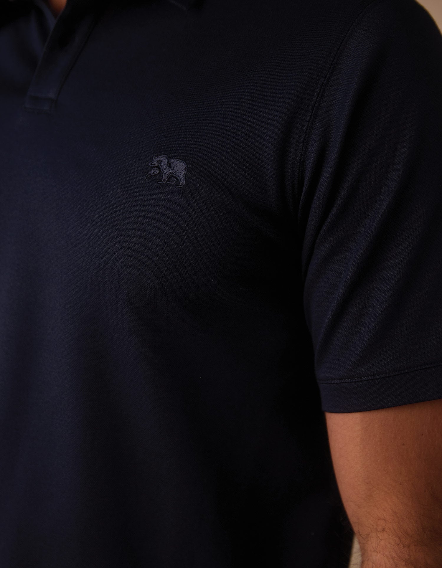 Men | Performance Pique Polo | Navy