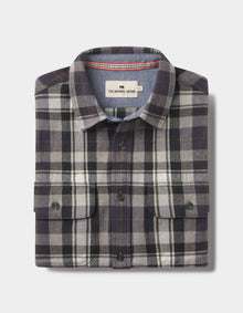Men | Mountain Overshirt | Grey Plaid