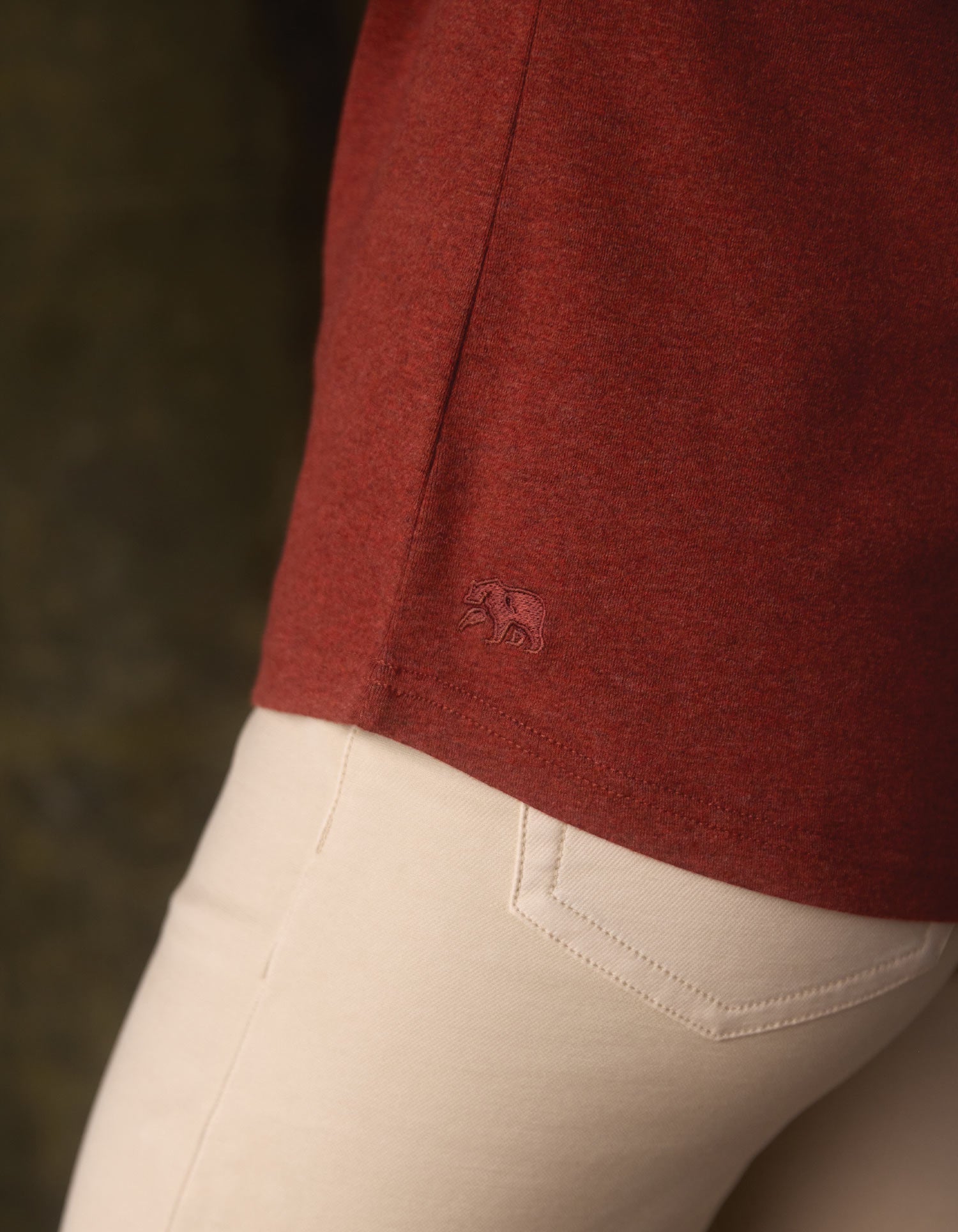 Women | Puremeso Henley | Terracotta