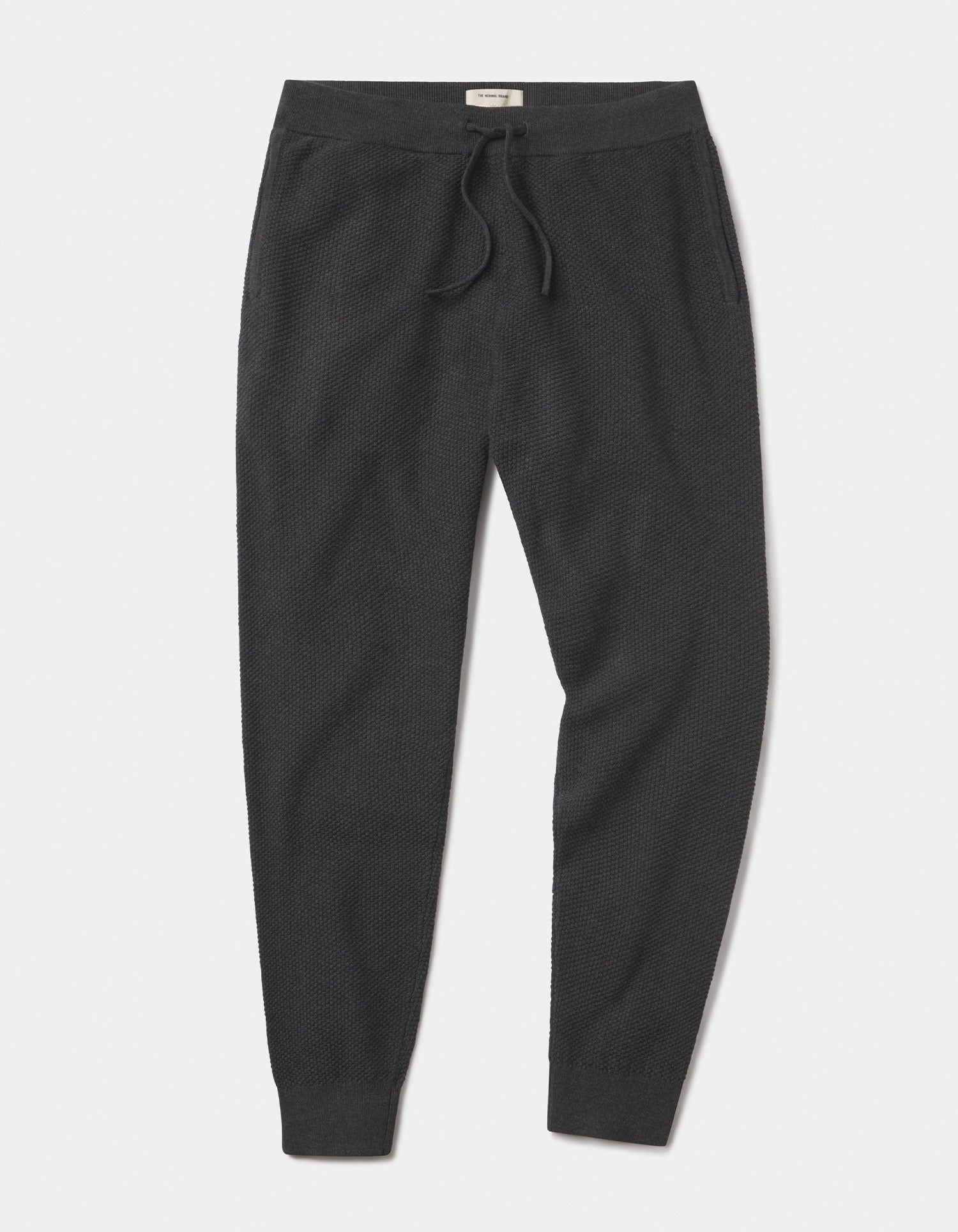 Men | COOLMAX® Textured Jogger | Dark Charcoal