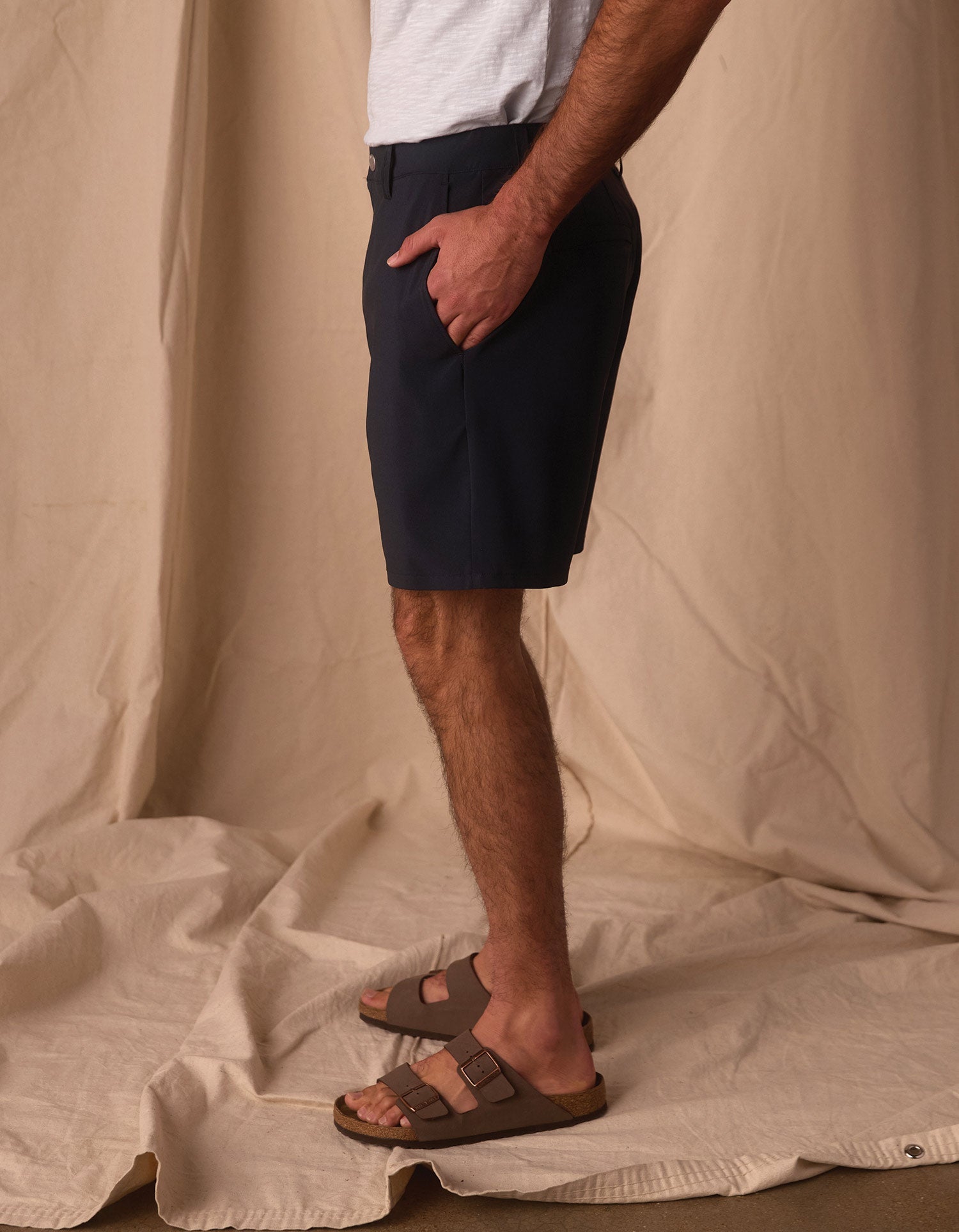 Men | Everyday Hybrid Short | Navy
