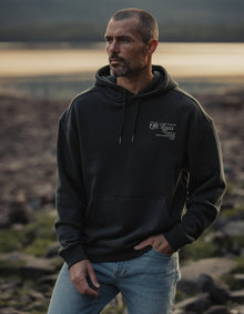 Men | Normal Fleece Graphic Hoodie | Varsity Green