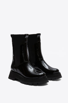 Kate - Lug Sole Combat Boot | Black