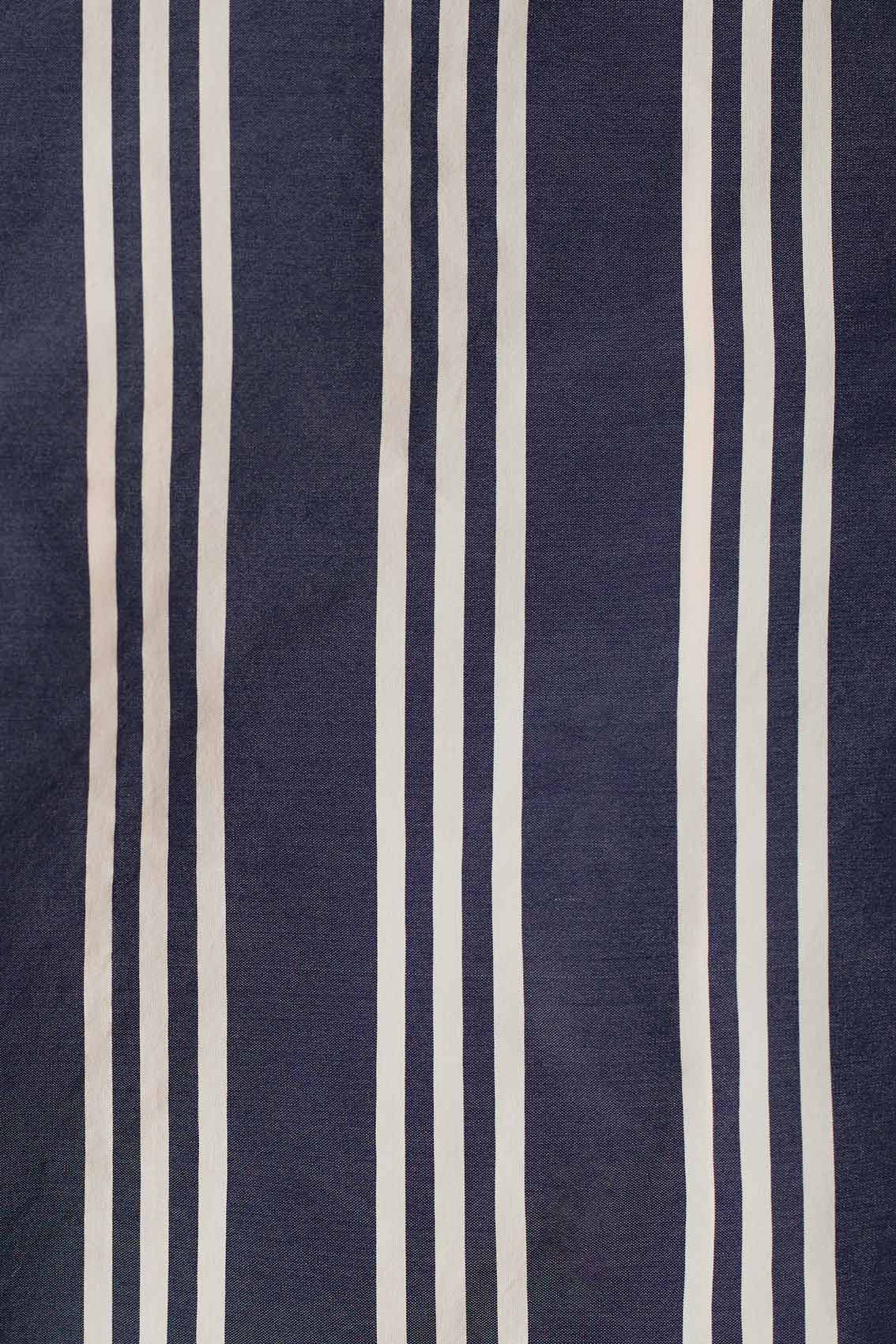 Polo Shirt | Men | White x Blue Stripes