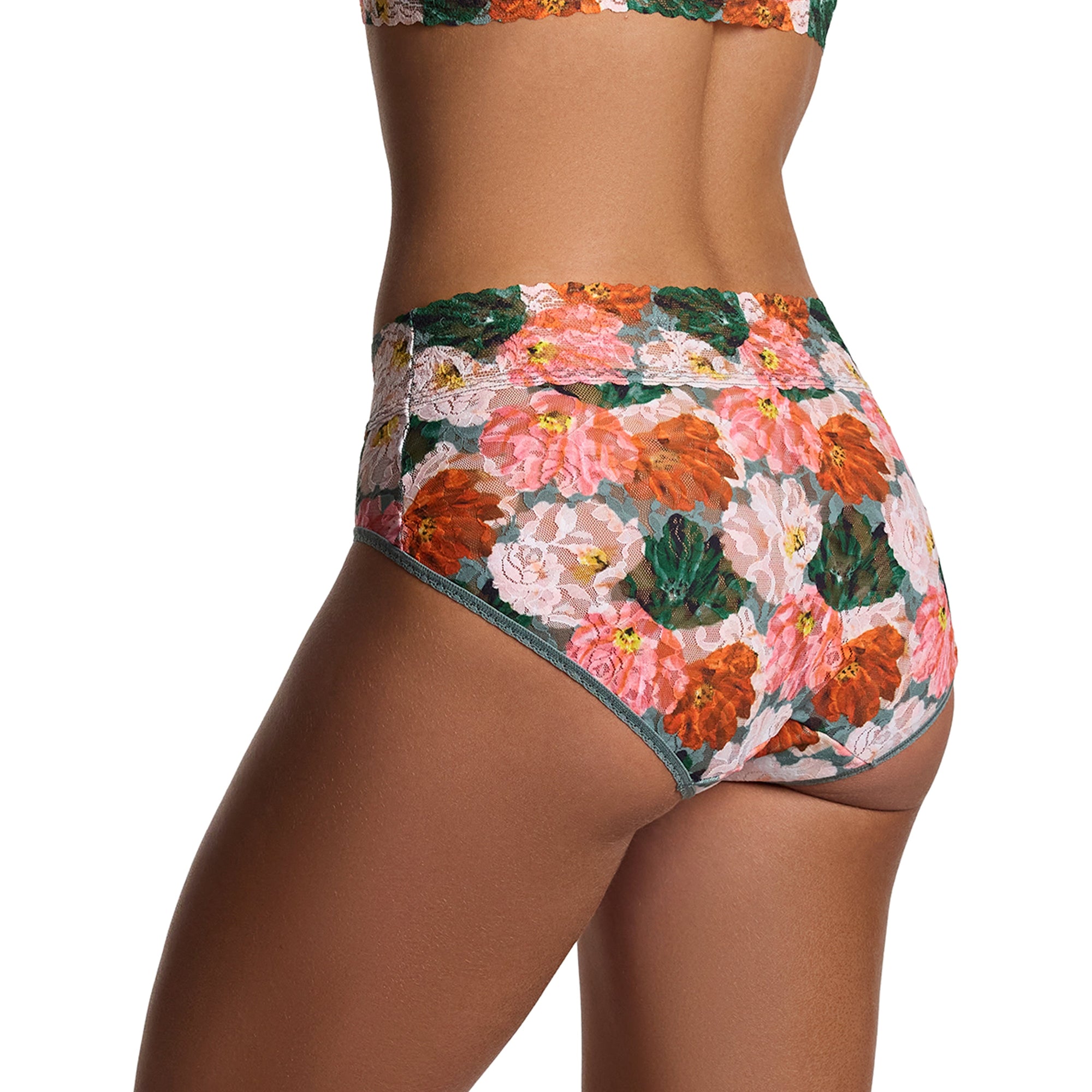 Signature Lace French Brief | Paint Me Like… (Green)