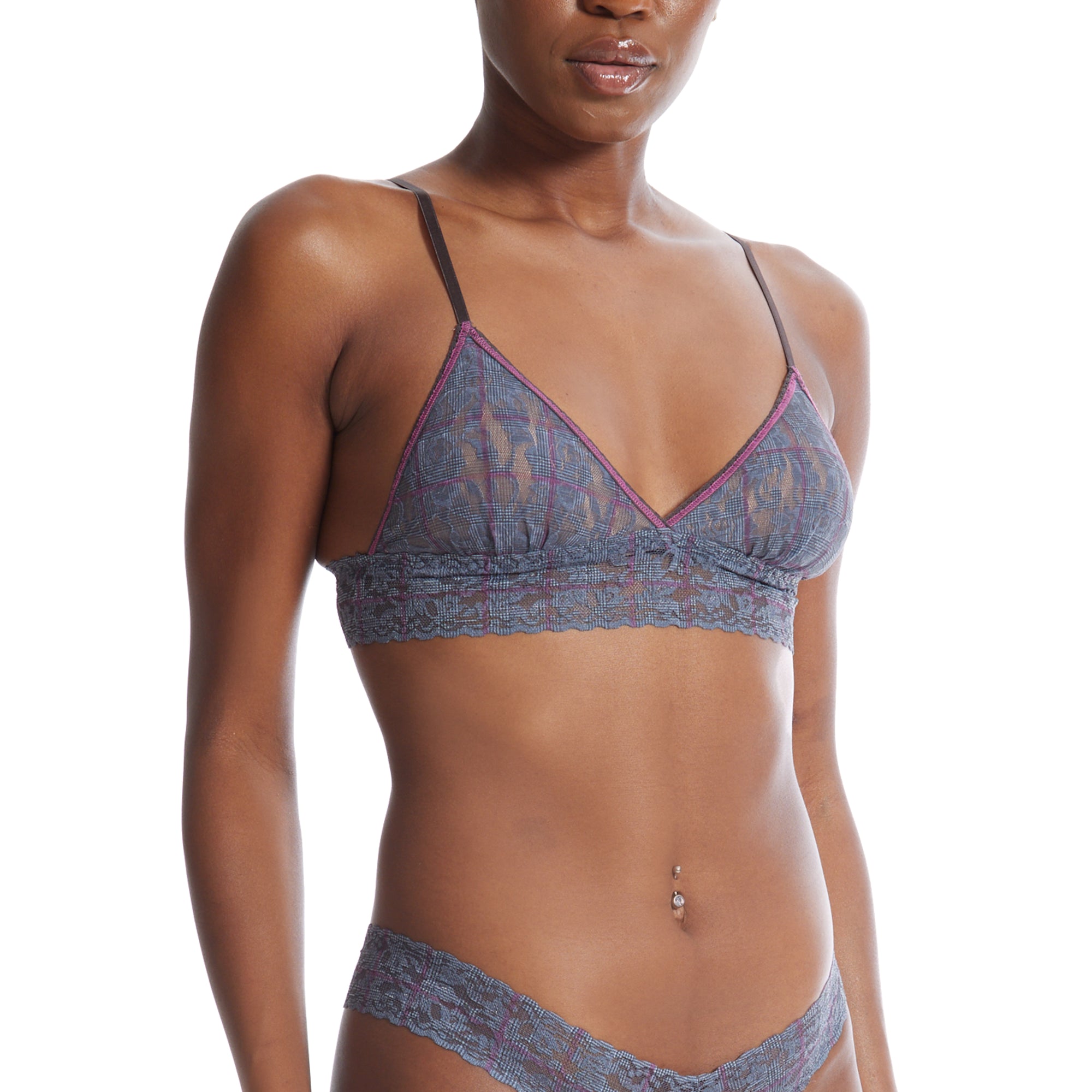 Signature Lace Padded Bralette | Academy Check