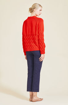 Cable Knit Sweater | Poppy