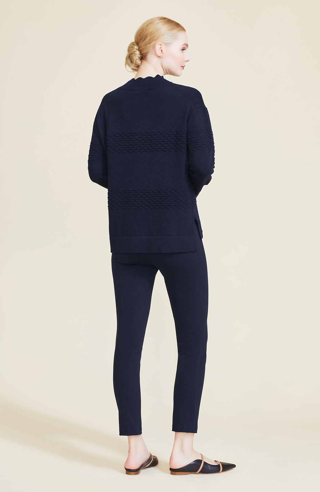 Ponte Susie Pant | Navy