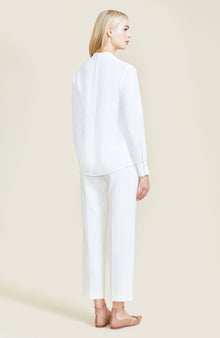 Stretch Crepe Erin Pant | Ivory