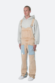 Painter Flare Overalls | Khaki