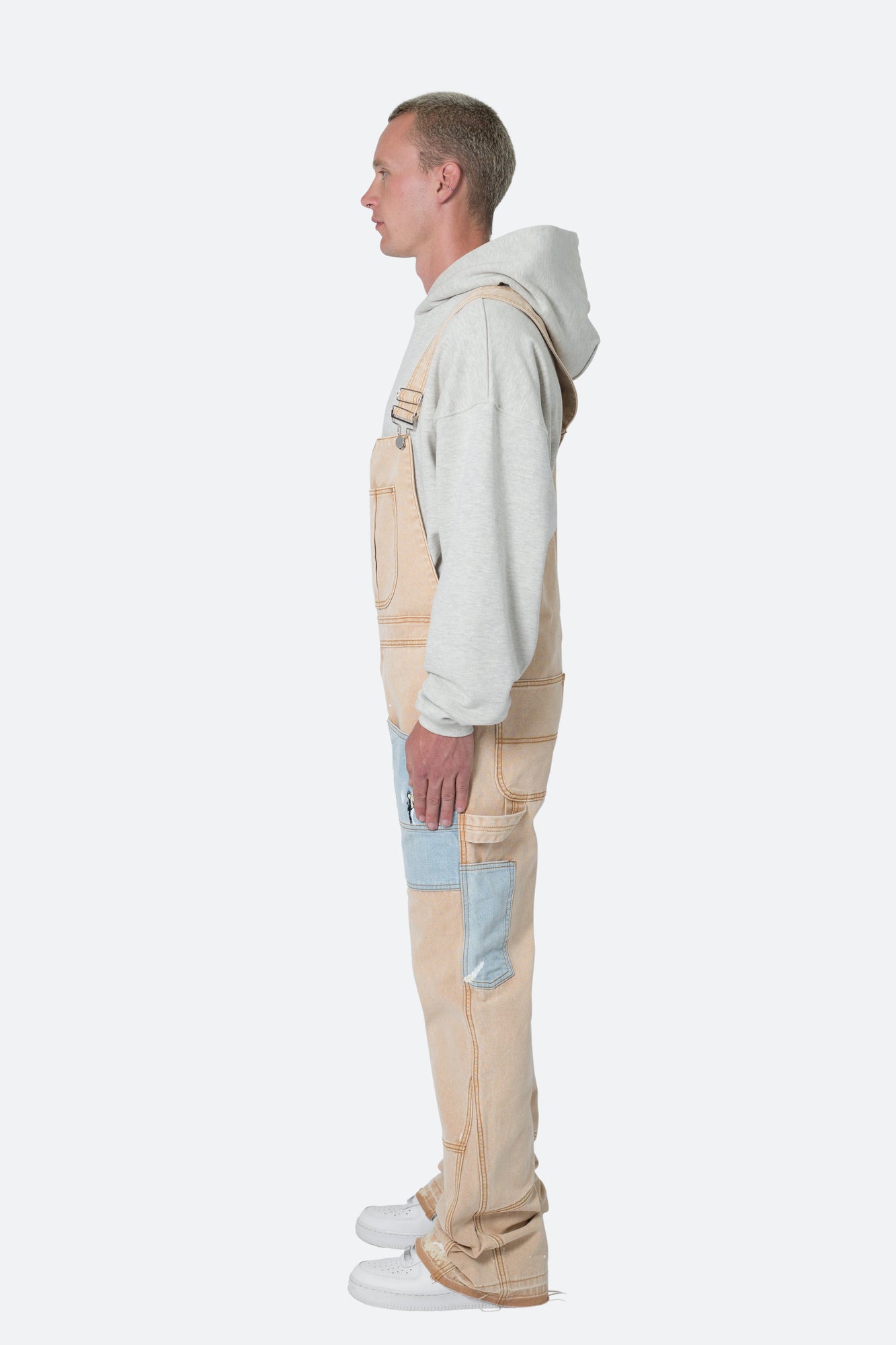 Painter Flare Overalls | Khaki