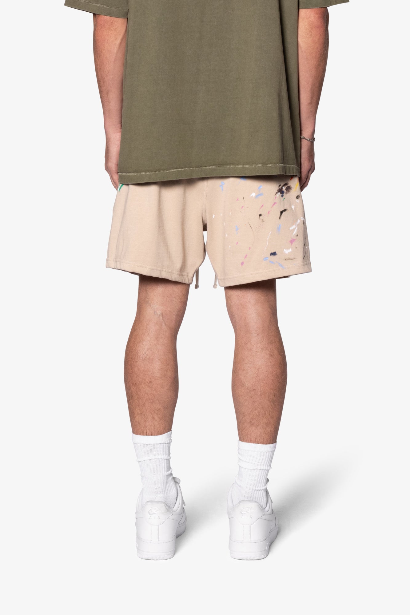 Painter Fleece Shorts | Off White