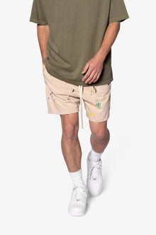 Painter Fleece Shorts | Off White
