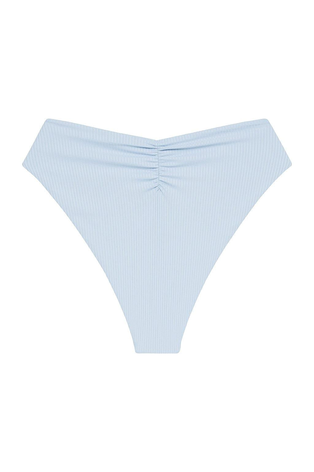 Paula Tie Up Bikini Bottom | Peri Rib