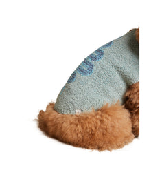 Pet | Cozychic Snake Sweater | Meadow Green Multi