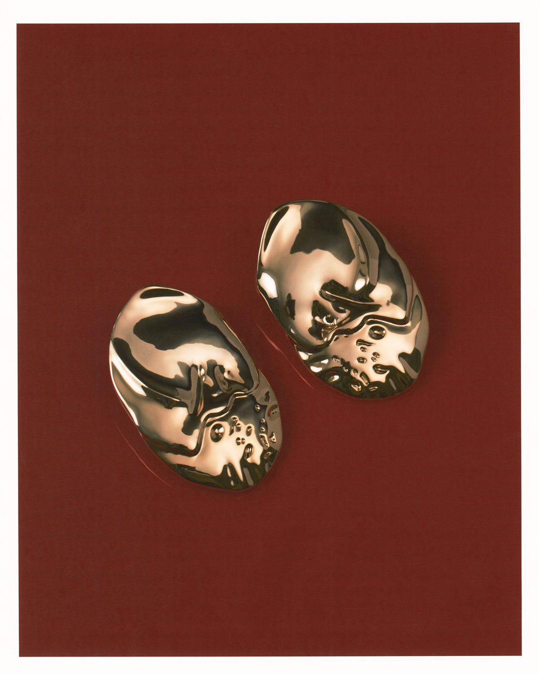 The Granada Disc Earrings | Gold
