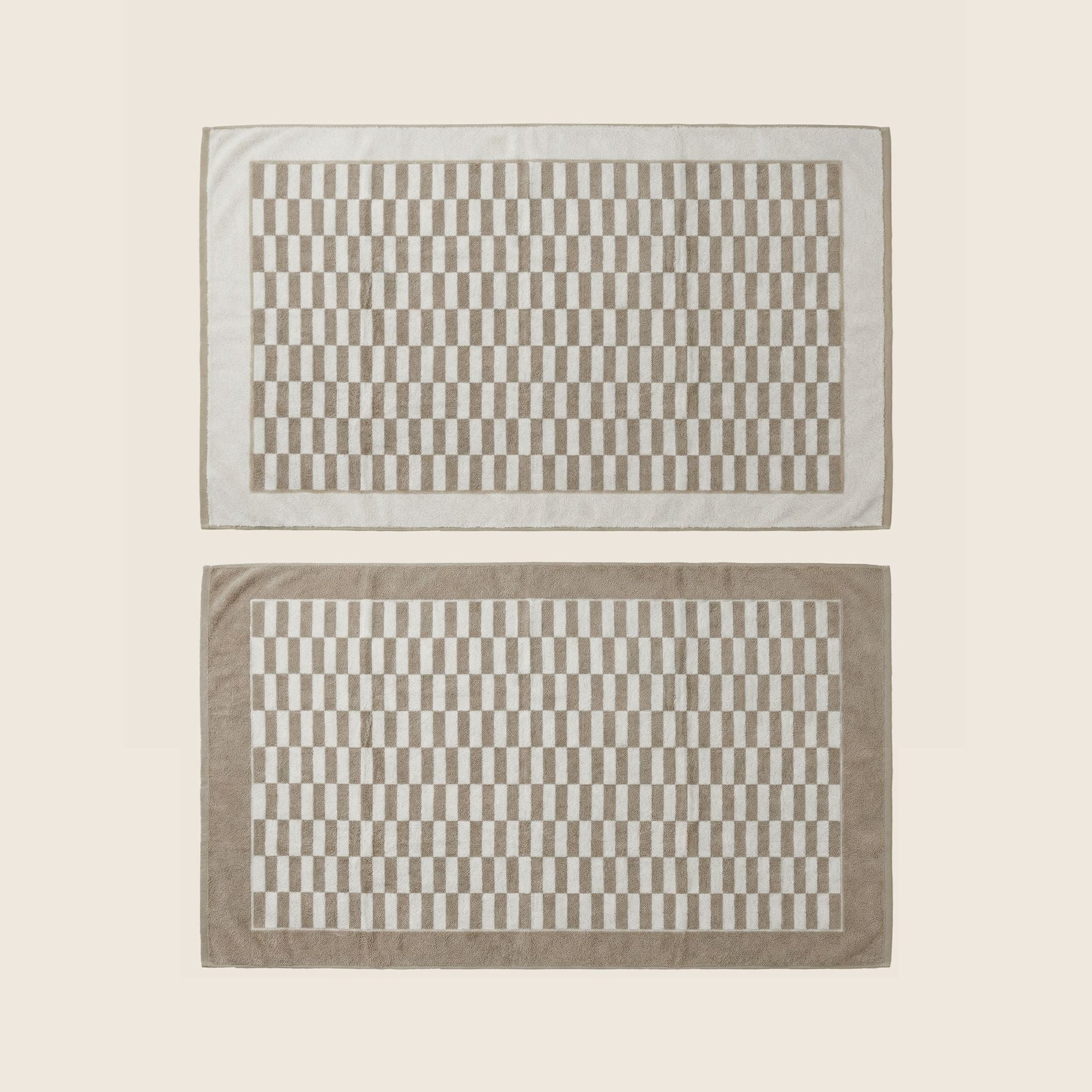 Pietra Australian Cotton Towels | Tan/Ecru