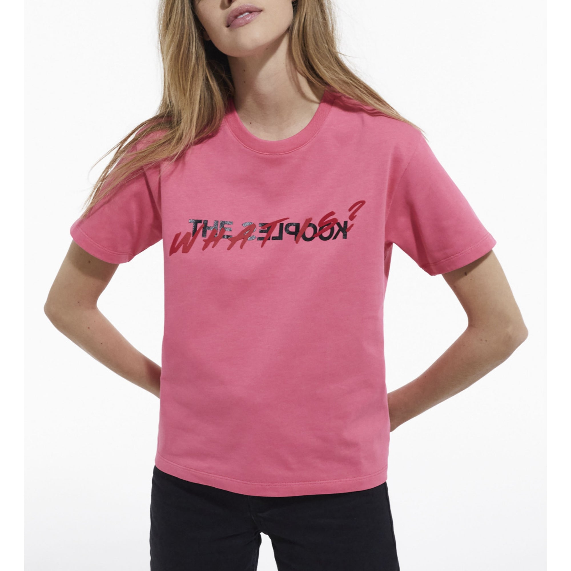 Pink What Is T-Shirt | Women | Old Rose