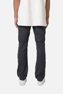 Pinstripe Pants | Black x White