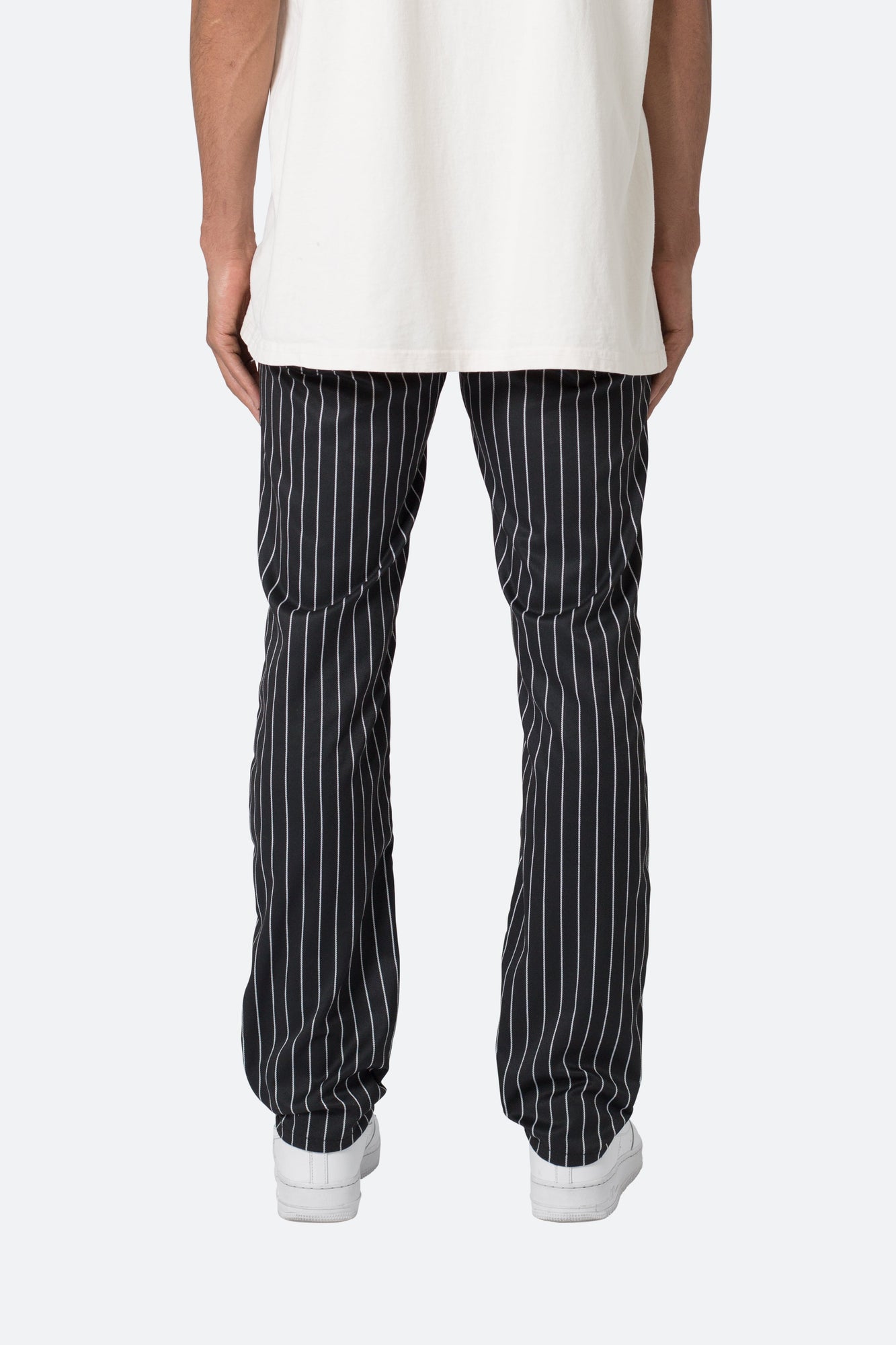 Pinstripe Pants | Black x White