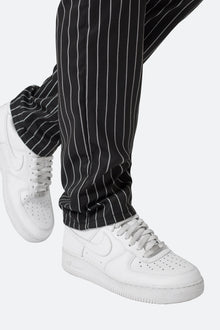 Pinstripe Pants | Black x White