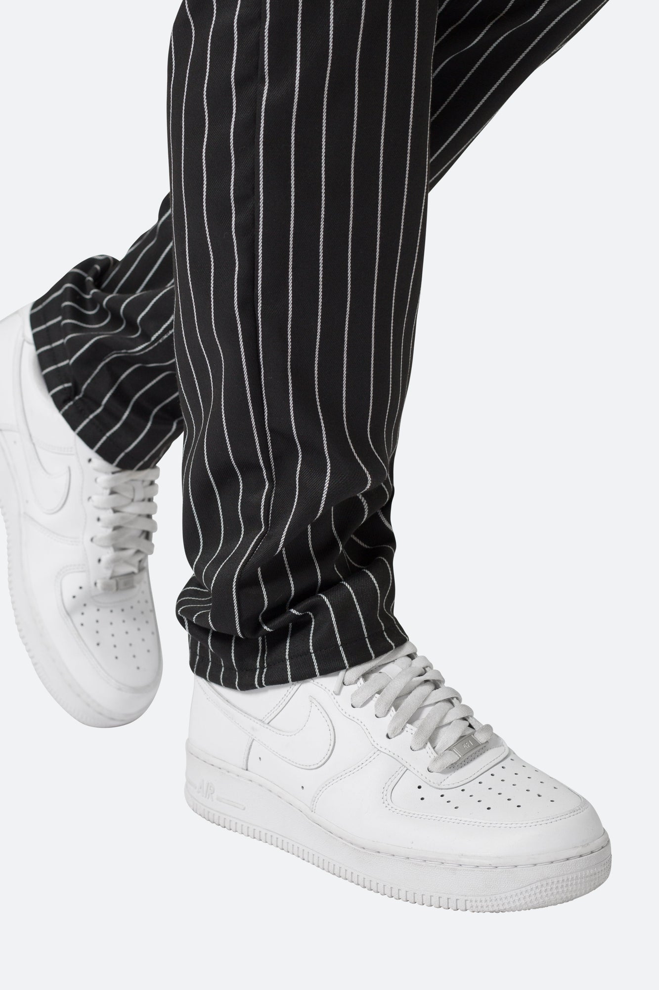 Pinstripe Pants | Black x White