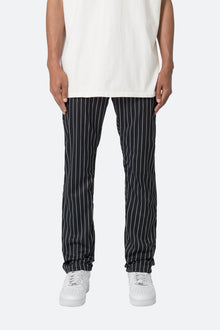 Pinstripe Pants | Black x White