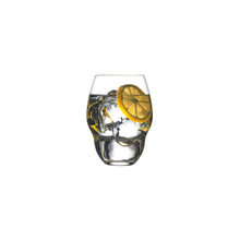 Heads Up Water Glasses | Clear Crystal | Set of 2