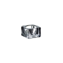 Ice Cube Ice Cream Cup - Square | Clear Crystal