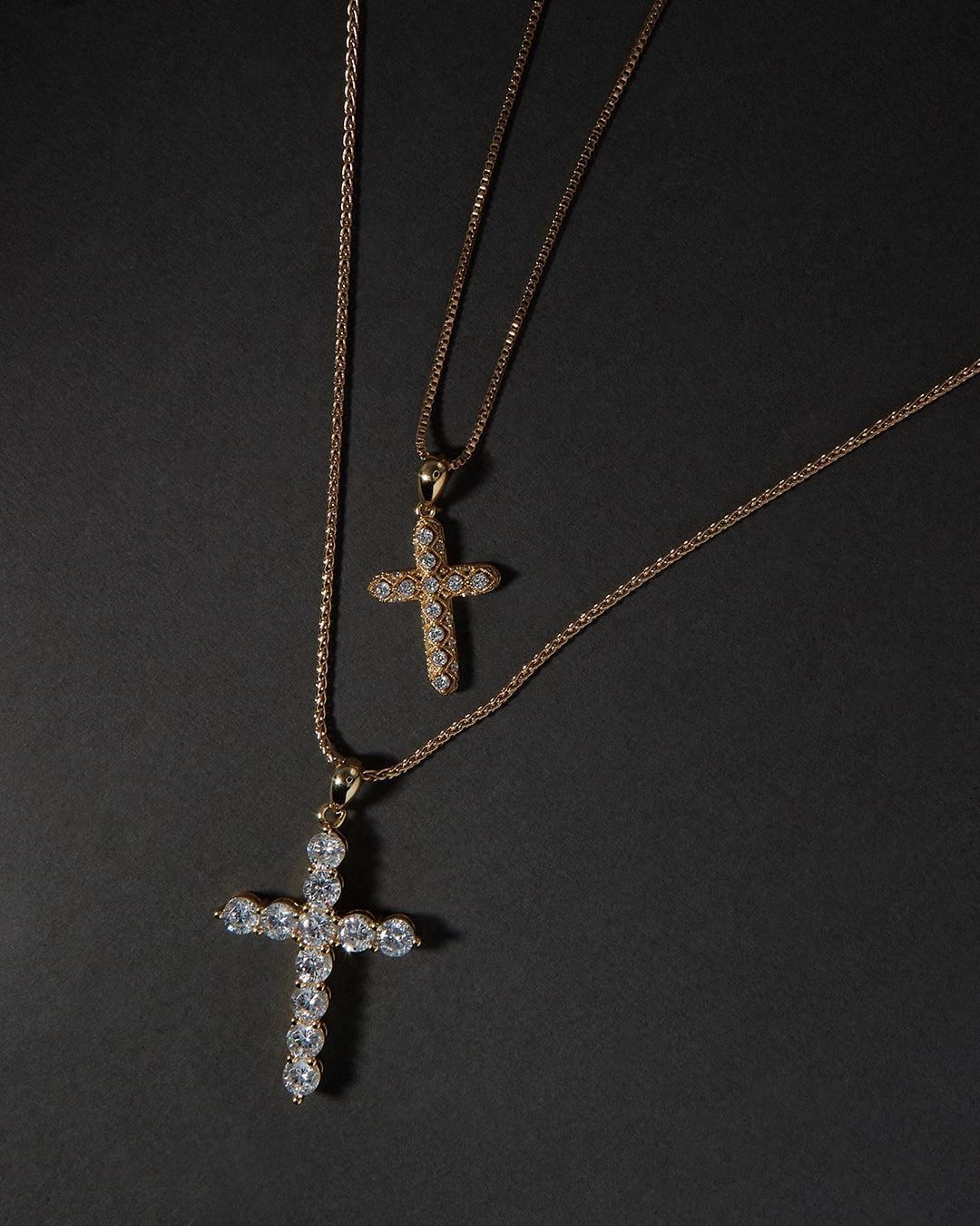 Coco Cross Necklace - Gold | Plated Gold