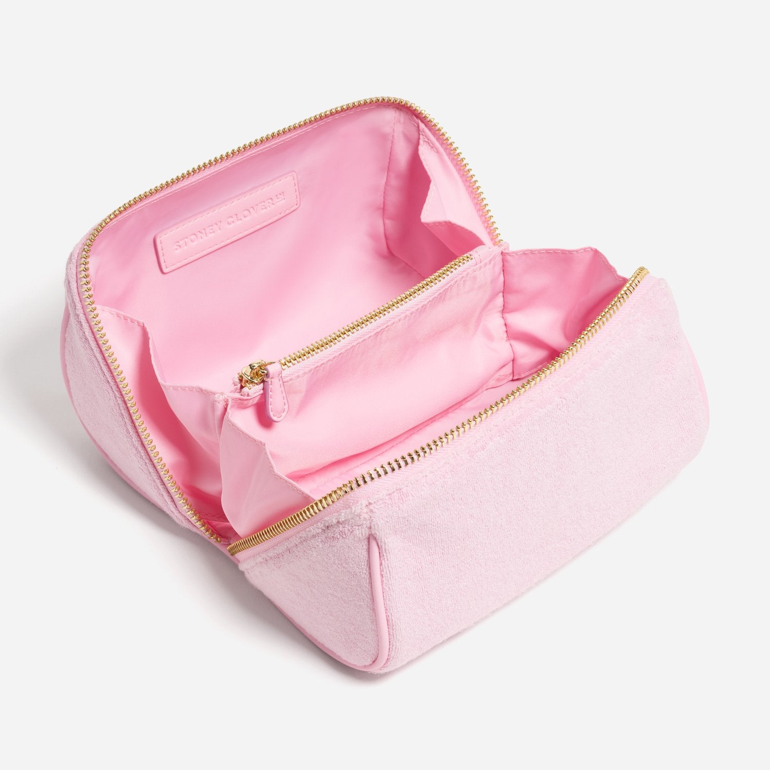 Lay Flat Pouch | Flamingo Terry