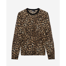 Print Cashmere Sweater | Men | Leopard