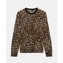 Print Cashmere Sweater | Men | Leopard